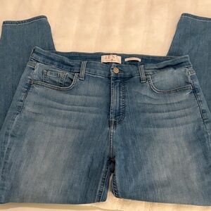 JEN 7 Women's Light Blue Ankle length Jeans